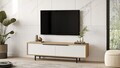 Comoda TV, Hanah Home, ON1-SW, 160x45.1x35.5 cm, PAL, Stejar / Alb