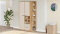 Dulap pentru haine, Hanah Home, FRT1-AKA, 110x190x45 cm, PAL, Pin Atlantic / Cașmir