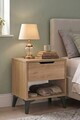 Noptiera, Hanah Home, Vel3-S, 44x52.2x34.4 cm, PAL, Stejar