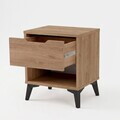 Noptiera, Hanah Home, Vel3-S, 44x52.2x34.4 cm, PAL, Stejar