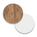 Raft pentru baie, Hanah Home, Lun1-Aw, 45x120x14 cm, PAL, Pin Atlantic / Alb