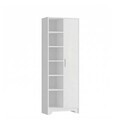 Dulap multifunctional, Hanah Home, LIB2-W, 72x180x34 cm, PAL, Alb