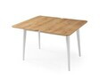 Masa extensibila, Hanah Home, Dolunay, 100x75x60 cm, PAL, Stejar / Alb