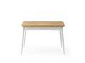 Masa extensibila, Hanah Home, Kent, PAL, Stejar / Alb