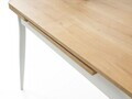 Masa extensibila, Hanah Home, Kent, PAL, Stejar / Alb