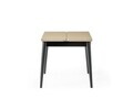Masa extensibila, Hanah Home, Totem, PAL, Mocha deschis / negru