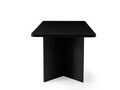 Masa, Hanah Home, Loft, 180x77x90 cm, PAL, Negru