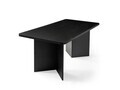 Masa, Hanah Home, Loft, 180x77x90 cm, PAL, Negru
