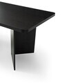 Masa, Hanah Home, Loft, 180x77x90 cm, PAL, Negru