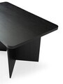Masa, Hanah Home, Vera, 140x77x80 cm, PAL, Negru