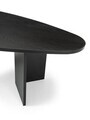 Masuta de cafea, Hanah Home, Flap, 139.5x42x79.5 cm, PAL, Negru