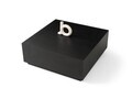 Masuta de cafea, Hanah Home, Lizbon, 90x35.5x90 cm, PAL, Negru