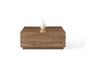 Masuta de cafea, Hanah Home, Lizbon, 90x35.5x90 cm, PAL, Maro