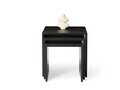 Set masute 3 piese, Hanah Home, Flex, PAL, Negru