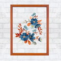 Tablou decorativ, CAM86564, Sticla, Lemn, Multicolor