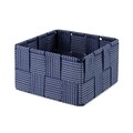 Organizator dulap, Compactor, Toronto, 12 x 12 x 7 cm, textil, albastru/gri