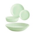 Serviciu de masa 19 piese, Luminarc, Diwali Paradise, sticla securizata, verde