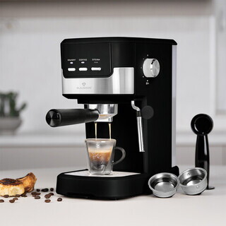 Negru, Espressor 1.25L