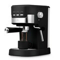 Espressor Blaumann, Black Silver, 1100W, inox, negru/argintiu