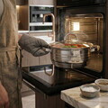 Oala cu capac Blaumann, Gourmet, BL-1002W, 22 cm, 2.75L, inox, argintiu
