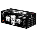 Set de gatit 8 piese,, Blaumann, Gourmet, inox, argintiu