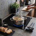Set de gatit 8 piese,, Blaumann, Gourmet, inox, argintiu