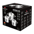Set de gatit 6 piese, Blaumann, Gourmet, inox, argintiu