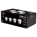 Set de gatit 8 piese, Blaumann, Gourmet, inox, argintiu