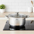 Set de gatit 8 piese, Blaumann, Gourmet, inox, argintiu