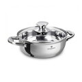 Oala cu capac Blaumann, Gourmet, BL-3865, 22 cm, 2.75L, inox, argintiu