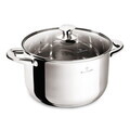 Oala cu capac Blaumann, Gourmet, 24 cm, 6L, inox, argintiu