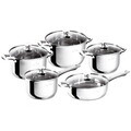 Set de gatit 10 piese, Blaumann, Gourmet, inox, argintiu