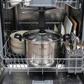 Oala cu capac Blaumann, Gourmet, BL-3824, 24 cm, 7.7L, inox, argintiu