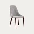Scaun Arvello, Homla, 46.5x58x88  cm, metal/poliester, bej/maro