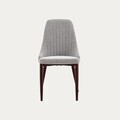 Scaun Arvello, Homla, 46.5x58x88  cm, metal/poliester, bej/maro