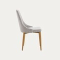 Scaun Arvello, Homla, 46.5x58x88  cm, metal/poliester, bej/natur