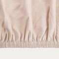 Cearceaf de pat cu elastic Zena, Homla, 200x200 cm, bumbac jersey, bej