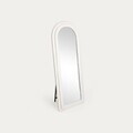 Oglinda decorativa Zelo, Homla, 60x4.5x160 cm, MDF/sticla, alb