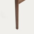 Set 2 scaune Eroso, Homla, 48x55.5x74.8 cm, lemn/poliester, maro/gri