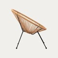 Set 2 scaune pentru terasa/gradina Acapulco Fiesta, Homla, 70x73x80 cm, metal/plastic, natur