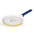 Tigaie pentru clatite Berlinger, Minions Collection, 25 cm, aluminiu forjat, galben/albastru