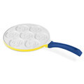 Tigaie pentru clatite, 7 forme Berlinger, Minions Collection, 26 cm, aluminiu turnat, galben/albastru