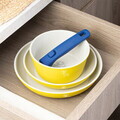 Set de gatit 4 piese, Berlinger, Minions Collection, aluminiu forjat, galben/albastru