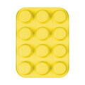 Tava pentru briose Berlinger, Minions Collection, 35x26.5x3 cm, otel carbon, galben/alb