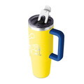 Termos copii Berlinger, Minions Collection, 1L, inox/plastic, galben/albastru