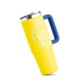 Termos copii Berlinger, Minions Collection, 1L, inox/plastic, galben/albastru