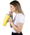 Termos copii Berlinger, Minions Collection, 1L, inox/plastic, galben/albastru