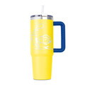 Termos copii Berlinger, Minions Collection, 1L, inox/plastic, galben/albastru