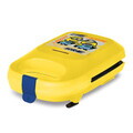 Aparat de facut vafe/gofre Berlinger, Minions Collection, 600W, 14.5x25x9 cm, aluminiu/plastic, galben