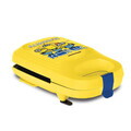 Sandwich maker 3 in 1 Berlinger, Minions Collection, 600W, 14.5x25x9 cm, aluminiu/plastic, galben